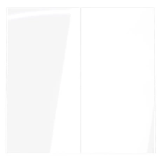 Изображение Клавиши для выключателя/переключателя двухклавишного S70 (белый глянцевый)