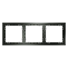 Изображение Рамка на 3 поста титан VOLTUM S70